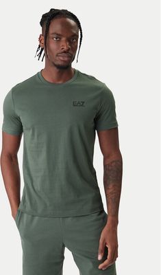 T-shirt męski na wiosnę EA7 Emporio Armani ze sklepu: MODIVO w kategorii: T-shirty męskie - zdjęcie WP-EBWP-BKLVO-LN0_0000305992284