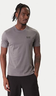 T-shirt męski na wiosnę EA7 Emporio Armani ze sklepu: MODIVO w kategorii: T-shirty męskie - zdjęcie WP-EBWP-BKLVO-LN0_0000305992307