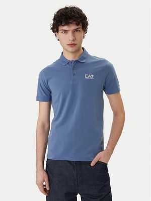 T-shirt męski casual EA7 Emporio Armani ze sklepu: MODIVO w kategorii: T-shirty męskie - zdjęcie WP-EBWP-BKLVO-LN0_0000305992550