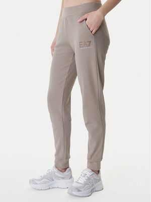 Spodnie damskie sportowe EA7 Emporio Armani ze sklepu: MODIVO w kategorii: Spodnie damskie - zdjęcie WP-EBWP-BKLVO-LN0_0000305993144