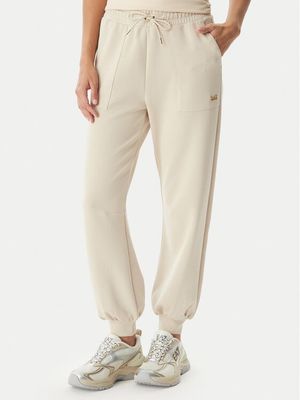 Spodnie damskie w sportowym stylu wiosenne EA7 Emporio Armani ze sklepu: MODIVO w kategorii: Spodnie damskie - zdjęcie WP-EBWP-BKLVO-LN0_0000305993359