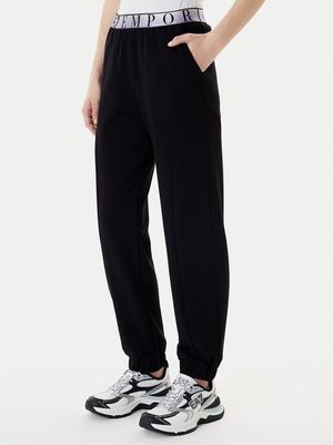 EA7 Emporio Armani - Spodnie damskie na wiosnę ze sklepu: MODIVO w kategorii: Spodnie damskie - zdjęcie WP-EBWP-BKLVO-LN0_0000305993755
