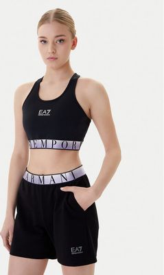 Biustonosz sportowy EA7 Emporio Armani ze sklepu: MODIVO w kategorii: Biustonosze - zdjęcie WP-EBWP-BKLVO-LN0_0000305993762