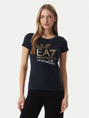 Bluzka damska w stylu młodzieżowym EA7 Emporio Armani ze sklepu: MODIVO w kategorii: Bluzki damskie - zdjęcie WP-EBWP-BKLVO-LN0_0000305994011