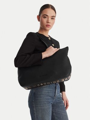 Shopper bag elegancka Love Moschino ze sklepu: MODIVO w kategorii: Torby Shopper bag - zdjęcie WP-EBWP-BKLVO-LN0_0000305996497