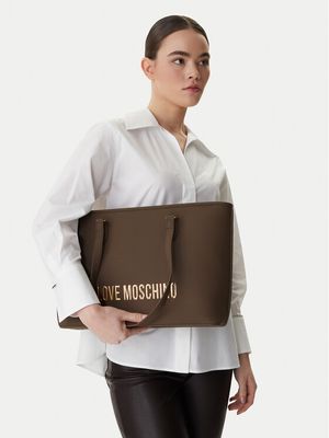 Shopper bag wakacyjna Love Moschino ze sklepu: MODIVO w kategorii: Torby Shopper bag - zdjęcie WP-EBWP-BKLVO-LN0_0000305996749