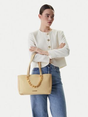 Shopper bag wakacyjna Love Moschino ze sklepu: MODIVO w kategorii: Torby Shopper bag - zdjęcie WP-EBWP-BKLVO-LN0_0000305996831