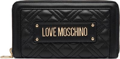 Portfel damski na zimę Love Moschino ze sklepu: MODIVO w kategorii: Portfele damskie - zdjęcie WP-EBWP-BKLVO-LN0_0000305997074