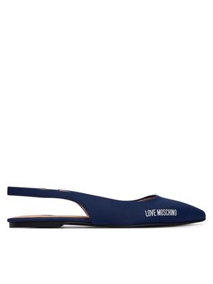 Balerinki wiosenne Love Moschino ze sklepu: MODIVO w kategorii: Balerinki - zdjęcie WP-EBWP-BKLVO-LN0_0000306002289