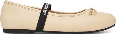 Balerinki na wiosnę Love Moschino ze sklepu: MODIVO w kategorii: Balerinki - zdjęcie WP-EBWP-BKLVO-LN0_0000306002326