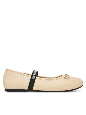 Balerinki na wiosnę Love Moschino ze sklepu: MODIVO w kategorii: Balerinki - zdjęcie WP-EBWP-BKLVO-LN0_0000306002326