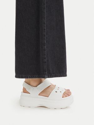 Crocs - Sandały damskie na lato ze sklepu: MODIVO w kategorii: Sandały damskie - zdjęcie WP-EBWP-BKLVO-LN0_0000306005327