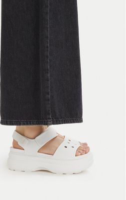 Crocs - Sandały damskie na lato ze sklepu: MODIVO w kategorii: Sandały damskie - zdjęcie WP-EBWP-BKLVO-LN0_0000306005327