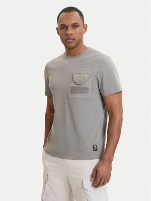 T-shirt męski młodzieżowy Parajumpers ze sklepu: MODIVO w kategorii: T-shirty męskie - zdjęcie WP-EBWP-BKLVO-LN0_0000306018327