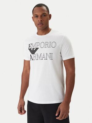 Emporio Armani - T-shirt męski ze sklepu: MODIVO w kategorii: T-shirty męskie - zdjęcie WP-EBWP-BKLVO-LN0_0000306018723