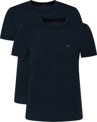 T-shirt męski casual Emporio Armani Underwear ze sklepu: MODIVO w kategorii: T-shirty męskie - zdjęcie WP-EBWP-BKLVO-LN0_0000306019652