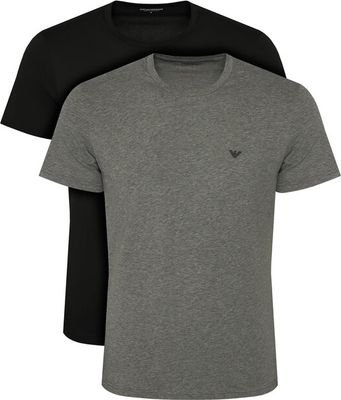 T-shirt męski casualowy Emporio Armani Underwear ze sklepu: MODIVO w kategorii: T-shirty męskie - zdjęcie WP-EBWP-BKLVO-LN0_0000306019775