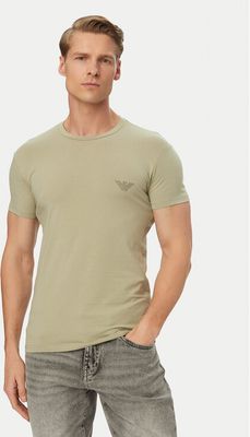 T-shirt męski casual Emporio Armani Underwear ze sklepu: MODIVO w kategorii: T-shirty męskie - zdjęcie WP-EBWP-BKLVO-LN0_0000306019836