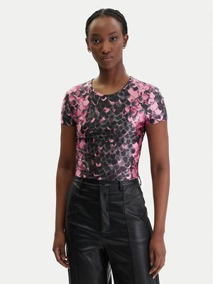 Bluzka damska wiosenna Versace Jeans Couture ze sklepu: MODIVO w kategorii: Bluzki damskie - zdjęcie WP-EBWP-BKLVO-LN0_0000306022607