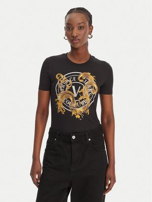 Versace Jeans Couture - Bluzka damska wiosenna ze sklepu: MODIVO w kategorii: Bluzki damskie - zdjęcie WP-EBWP-BKLVO-LN0_0000306022669