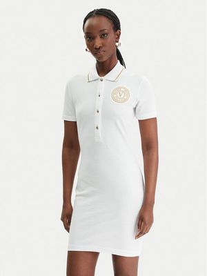 Sukienka dopasowana casual Versace Jeans Couture ze sklepu: MODIVO w kategorii: Sukienki - zdjęcie WP-EBWP-BKLVO-LN0_0000306022874
