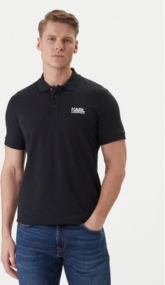 T-shirt męski casual Karl Lagerfeld ze sklepu: MODIVO w kategorii: T-shirty męskie - zdjęcie WP-EBWP-BKLVO-LN0_0000306023017