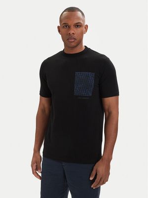 T-shirt męski w stylu młodzieżowym Karl Lagerfeld ze sklepu: MODIVO w kategorii: T-shirty męskie - zdjęcie WP-EBWP-BKLVO-LN0_0000306023710