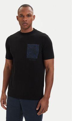 T-shirt męski w stylu młodzieżowym Karl Lagerfeld ze sklepu: MODIVO w kategorii: T-shirty męskie - zdjęcie WP-EBWP-BKLVO-LN0_0000306023710