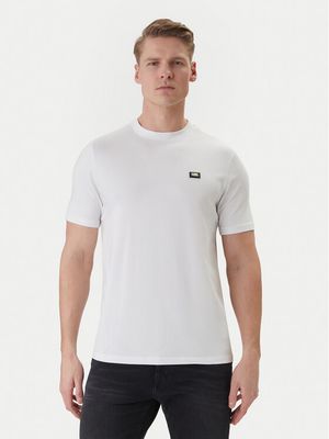 T-shirt męski casualowy Karl Lagerfeld ze sklepu: MODIVO w kategorii: T-shirty męskie - zdjęcie WP-EBWP-BKLVO-LN0_0000306023765
