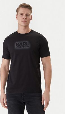 Karl Lagerfeld - T-shirt męski wiosenny ze sklepu: MODIVO w kategorii: T-shirty męskie - zdjęcie WP-EBWP-BKLVO-LN0_0000306023840