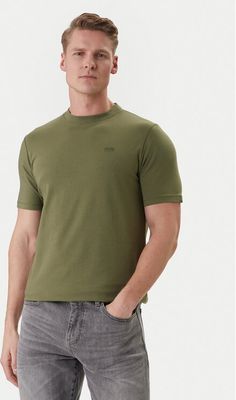 T-shirt męski casual Karl Lagerfeld ze sklepu: MODIVO w kategorii: T-shirty męskie - zdjęcie WP-EBWP-BKLVO-LN0_0000306023949