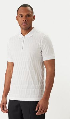 T-shirt męski casual Karl Lagerfeld ze sklepu: MODIVO w kategorii: T-shirty męskie - zdjęcie WP-EBWP-BKLVO-LN0_0000306024069