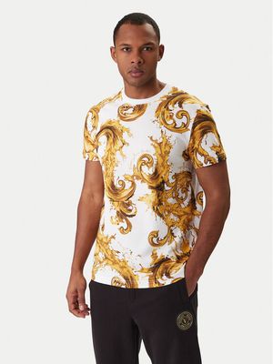 Versace Jeans Couture - T-shirt męski młodzieżowy na wiosnę ze sklepu: MODIVO w kategorii: T-shirty męskie - zdjęcie WP-EBWP-BKLVO-LN0_0000306025301
