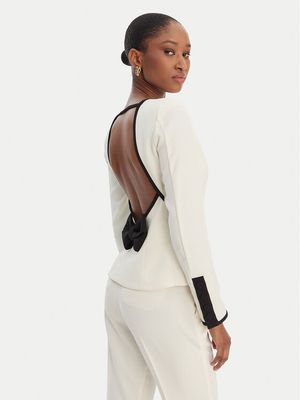 Bluzka damska casual Marella ze sklepu: MODIVO w kategorii: Bluzki damskie - zdjęcie WP-EBWP-BKLVO-LN0_0000306029606