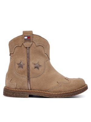 Buty zimowe dziecięce na zimę Tommy Hilfiger ze sklepu: MODIVO w kategorii: Buty zimowe dziecięce - zdjęcie WP-EBWP-BKLVO-LN0_0000306031821