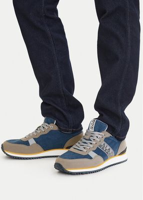 Buty sportowe męskie wiosenne jesienne Napapijri ze sklepu: MODIVO w kategorii: Buty sportowe męskie - zdjęcie WP-EBWP-BKLVO-LN0_0000306036574