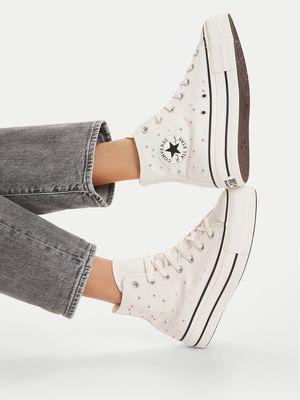 Trampki damskie na wiosnę Converse ze sklepu: MODIVO w kategorii: Trampki damskie - zdjęcie WP-EBWP-BKLVO-LN0_0000306041400