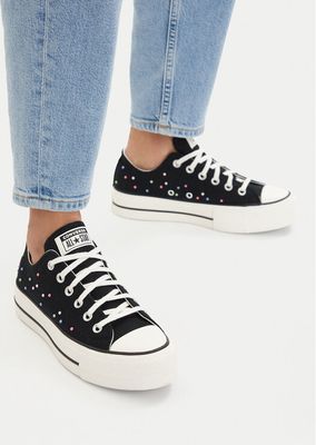 Trampki damskie na wiosnę Converse ze sklepu: MODIVO w kategorii: Trampki damskie - zdjęcie WP-EBWP-BKLVO-LN0_0000306041417