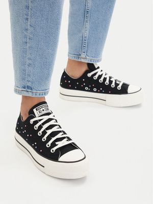Trampki damskie na wiosnę Converse ze sklepu: MODIVO w kategorii: Trampki damskie - zdjęcie WP-EBWP-BKLVO-LN0_0000306041417