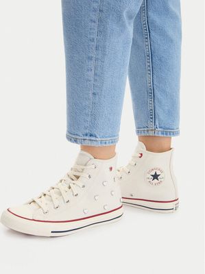Trampki damskie na wiosnę Converse ze sklepu: MODIVO w kategorii: Trampki damskie - zdjęcie WP-EBWP-BKLVO-LN0_0000306041462