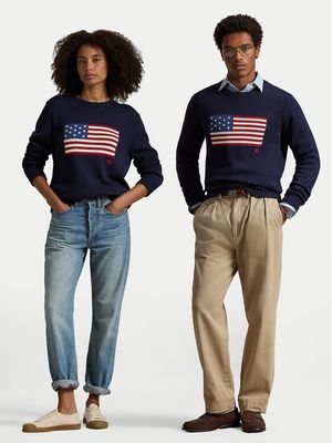 Sweter męski młodzieżowy Polo Ralph Lauren ze sklepu: MODIVO w kategorii: Swetry męskie - zdjęcie WP-EBWP-BKLVO-LN0_0000306041912