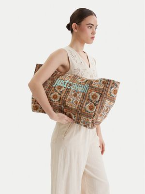 Torba letnia wakacyjna Just Cavalli ze sklepu: MODIVO w kategorii: Torby letnie - zdjęcie WP-EBWP-BKLVO-LN0_0000306044777