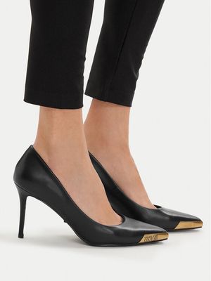 Czółenka na wiosnę Versace Jeans Couture ze sklepu: MODIVO w kategorii: Czółenka - zdjęcie WP-EBWP-BKLVO-LN0_0000306046665