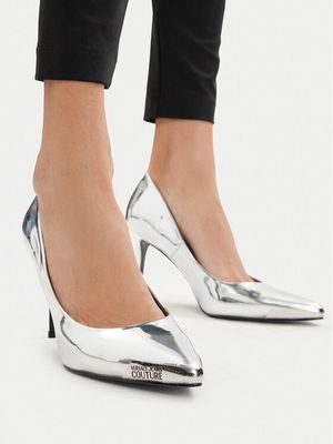 Czółenka wiosenne Versace Jeans Couture ze sklepu: MODIVO w kategorii: Czółenka - zdjęcie WP-EBWP-BKLVO-LN0_0000306046733