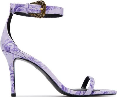 Versace Jeans Couture - Sandały damskie na lato ze sklepu: MODIVO w kategorii: Sandały damskie - zdjęcie WP-EBWP-BKLVO-LN0_0000306046825