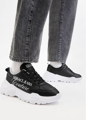 Buty sportowe damskie na wiosnę Versace Jeans Couture ze sklepu: MODIVO w kategorii: Buty sportowe damskie - zdjęcie WP-EBWP-BKLVO-LN0_0000306046955