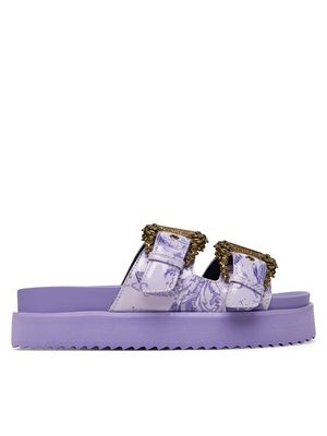 Klapki damskie na lato Versace Jeans Couture ze sklepu: MODIVO w kategorii: Klapki damskie - zdjęcie WP-EBWP-BKLVO-LN0_0000306047129
