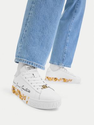 Buty sportowe damskie wiosenne Versace Jeans Couture ze sklepu: MODIVO w kategorii: Buty sportowe damskie - zdjęcie WP-EBWP-BKLVO-LN0_0000306047136