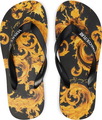 Klapki damskie na lato Versace Jeans Couture ze sklepu: MODIVO w kategorii: Klapki damskie - zdjęcie WP-EBWP-BKLVO-LN0_0000306047297