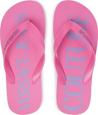 Klapki damskie letnie Versace Jeans Couture ze sklepu: MODIVO w kategorii: Klapki damskie - zdjęcie WP-EBWP-BKLVO-LN0_0000306047365